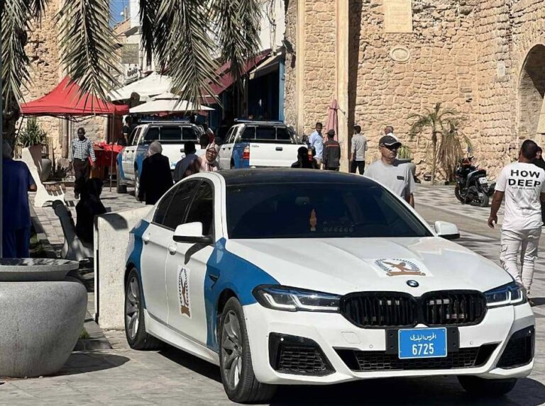 الحرس البلدي في طرابلس يشن حملة موسعة لتنظيم وسط العاصمة الحرس البلدي طرابلس