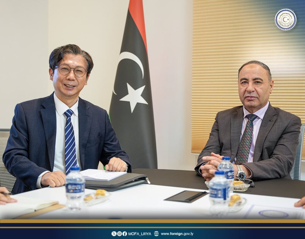 لقاء الباعور وسفير كوريا الجنوبية