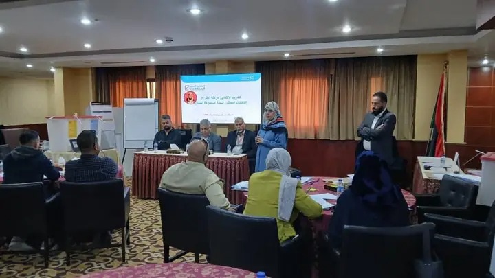 فعاليات التدريب الانتخابي