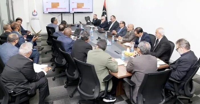 المؤسسة الوطنية للنفط تناقش خطط شركة بونا للاستكشاف في حوض مرزق اجتماع المؤسسة الوطنية للنفط