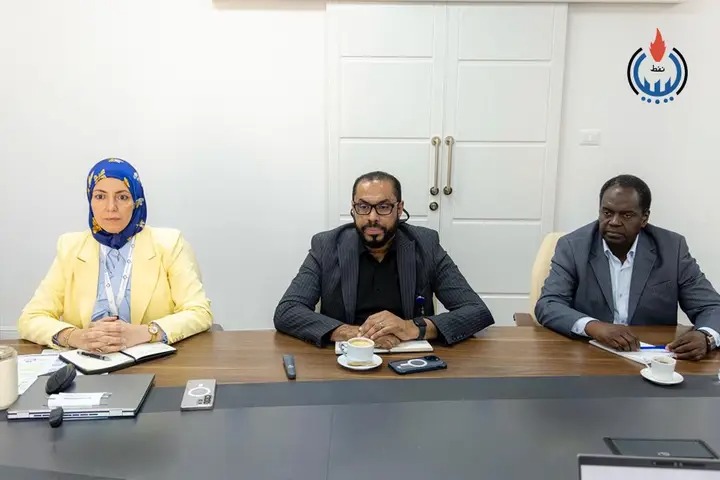 اجتماع إدارة التدريب وشركة SLB