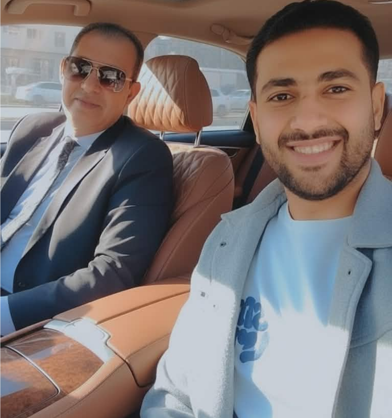 المحامي وليد عبدالمؤمن طه ونجله