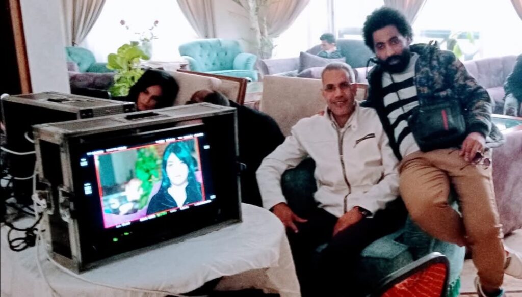 المخرج أحمد بوجي من مسلسل أخر الزمان