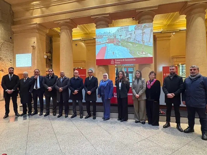 احتفالية في سفارة ليبيا بإيطاليا تزامنا مع افتتاح المتحف الوطني احتفالية سفارة ليبيا بإيطاليا