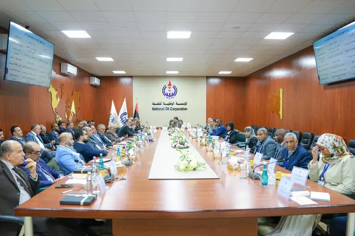 المؤسسة الوطنية للنفط تختم اجتماعات الجمعية العمومية لعام 2025 من سبها اجتماع المؤسسة الوطنية للنفط