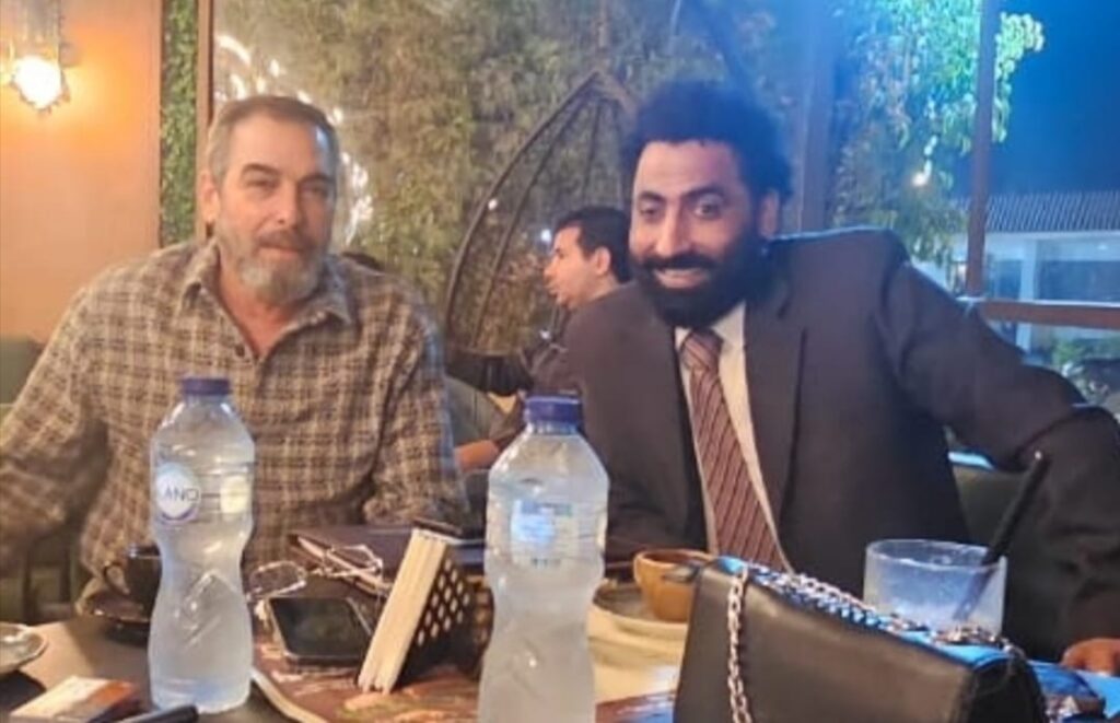 المخرج أحمد بوجي والفنان أحمد عبدالعزيز