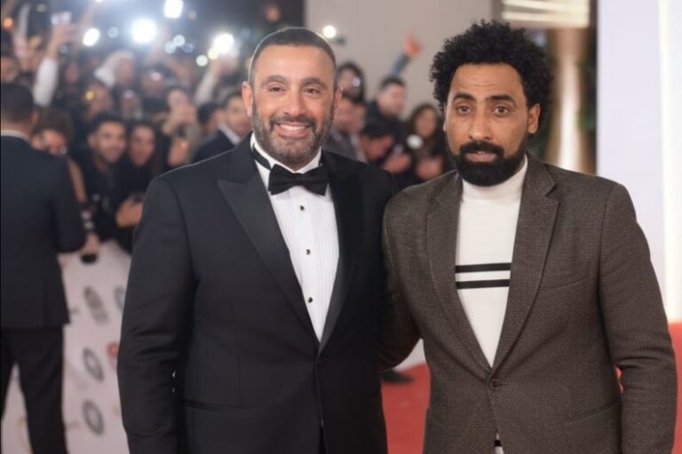 المخرج أحمد بوجي والفنان أحمد السقا