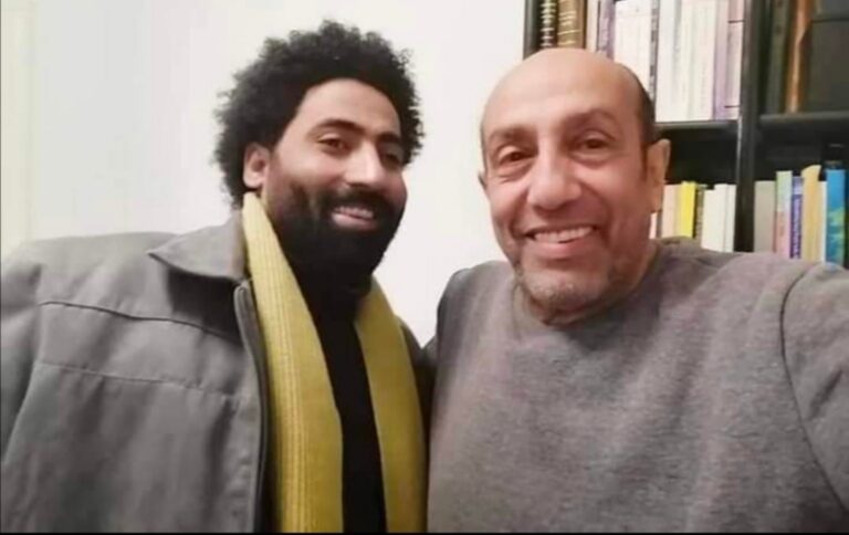 المخرج أحمد بوجي والفنان أحمد صيام