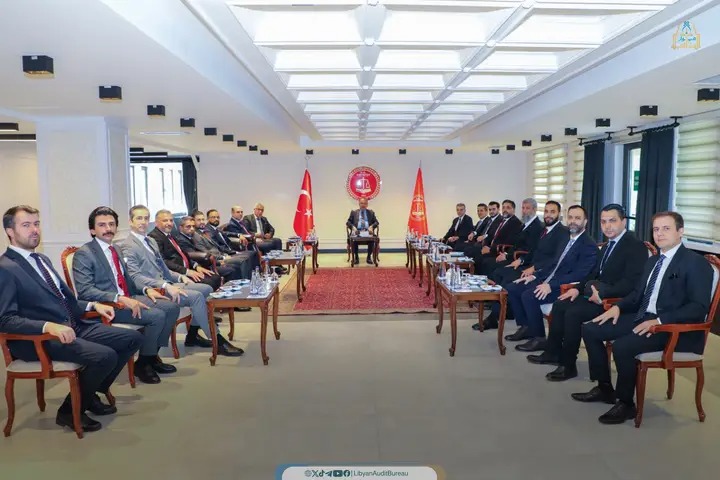 الوفد التقني بديوان المحاسبة يختتم زيارته إلى محكمة الحسابات التركية Img 1