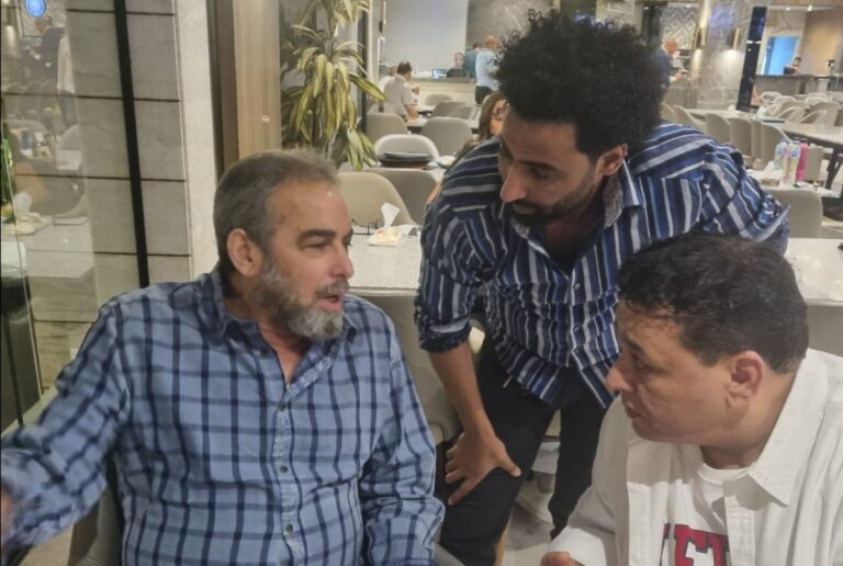 رجل الأعمال إبراهيم عبد المقصود يدخل عالم الإنتاج السينمائي إبراهيم عبدالمقصود والفنان أحمد عبدالعزيز والمخرج أحمد بوجي