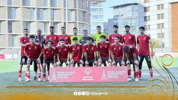 منتخب ليبيا لكرة القدم الموحدة يتأهل إلى الأدوار الإقصائية في مونديال باريس Img 1