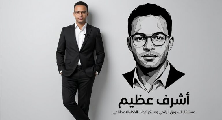 مصري يفوز بجائزة عالمية عن ابتكاره أدوات تسويق بالذكاء الاصطناعي باللغة العربية أشرف عظيم مستشار التسويق الرقمي